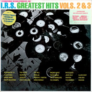 I.R.S. Greatest Hits, Vols. 2 and 3 album cover art, 1981
