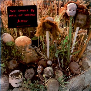 "Two Songs by Wall Of Voodoo" cover art, IRS Records, 1982