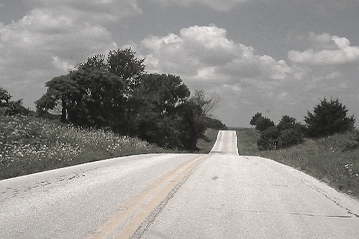 Photo of a two lane highway