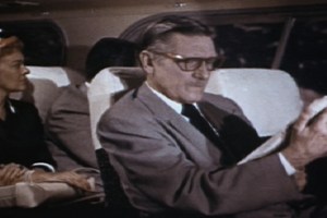 still of a man reading the newpaper