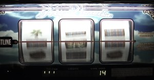 Photo of a slot machine